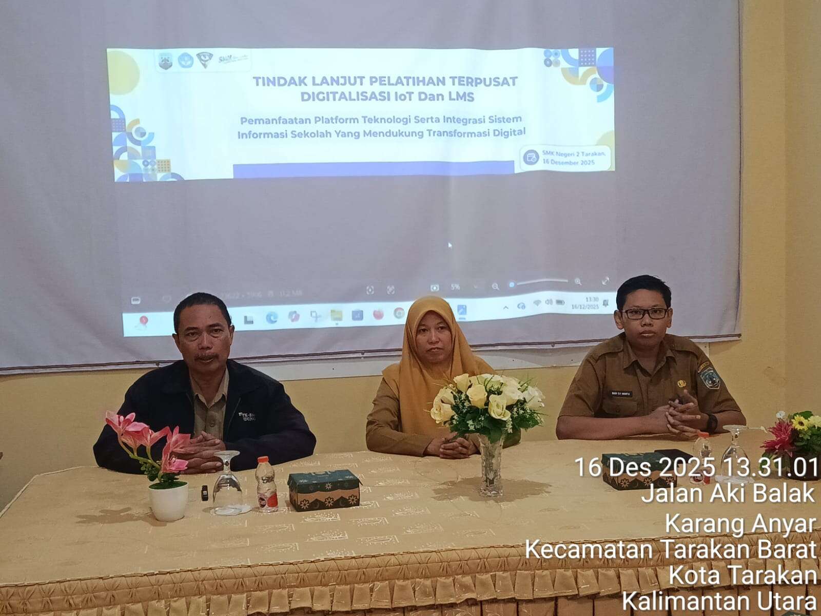 Tindak Lanjut Pelatihan Terpusat Digitalisasi IoT LMS